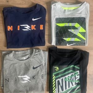 Bundle of four Nike 3Brand shirts size 10-12
